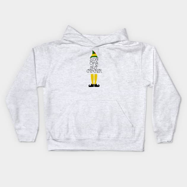 Son of a NUTcracker Kids Hoodie by B3pOh